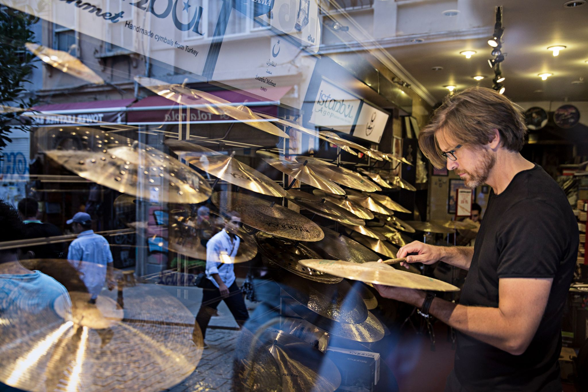 Musikgeschäft Istanbul, September 2014, Istanbul